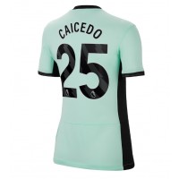 Chelsea Moises Caicedo #25 Kolmaspaita Naiset 2023-24 Lyhythihainen